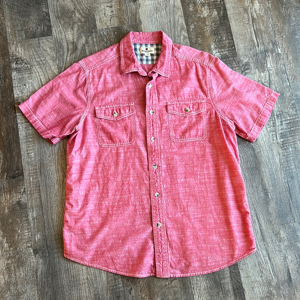 Woolrich Short Sleeve Button Down